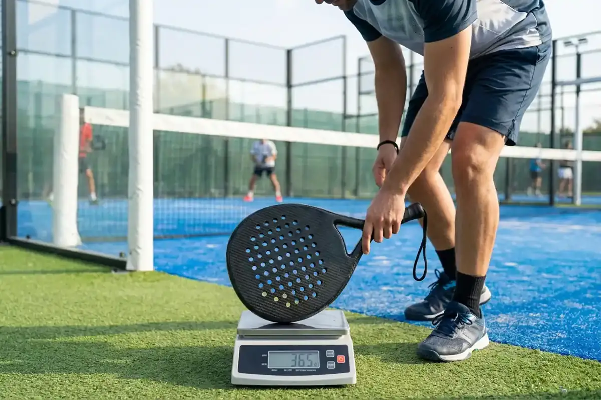 Come scegliere il peso di una racchetta da padel?